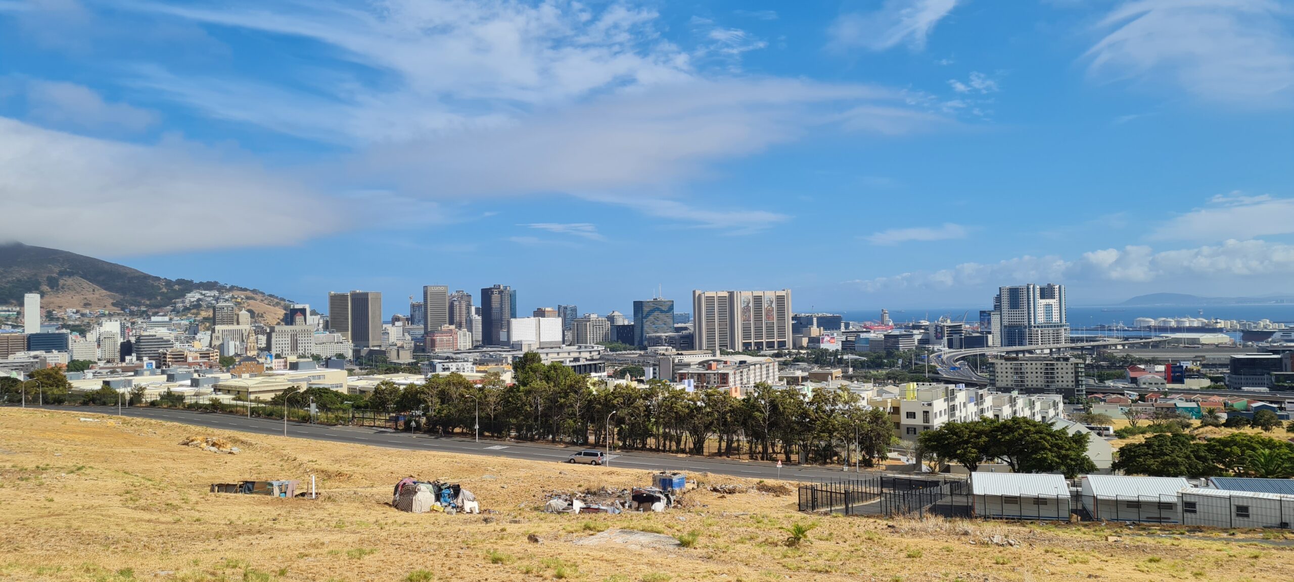 Blick über District Six